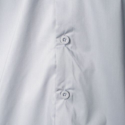 Camisa Masculina Sea Surf Slim Manga Longa Cinza Claro