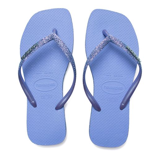 Chinelo Feminino Havaianas Slim Sparkle Azul