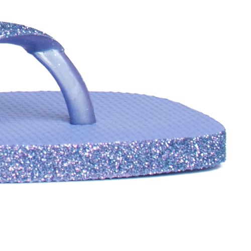 Chinelo Feminino Havaianas Slim Sparkle Azul