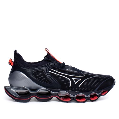 Tênis Masculino Mizuno Wave Prophecy 14 Amortecimento Preto