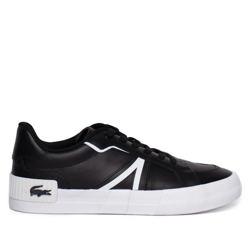 tenis-masculino-lacoste-l004-48cma0002br312-couro-ortholite-preto-branco-10.44485-a