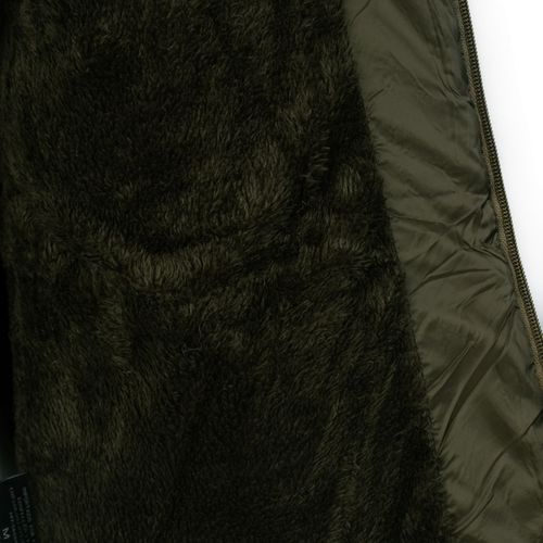 Jaqueta Masculina Broken Rules Puffer Capuz Verde Militar