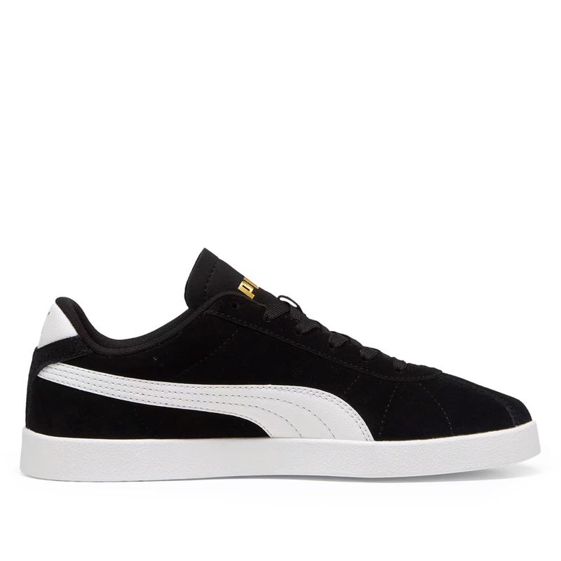 tenis-masculino-puma-39744401-clubii-softfoam-camurca-preto-branco-10.44910-a