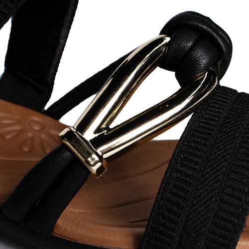 Tamanco Feminino Campesi Napa Elástico Preto