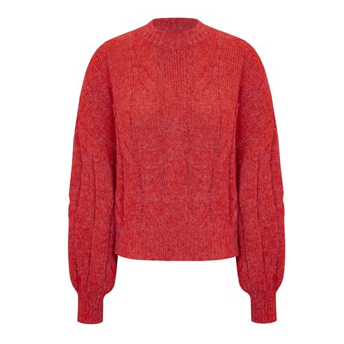 Blusa Feminina Biamar Tricot Tranças Vermelho