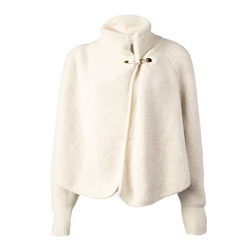 Capa Feminina Biamar Tricot Caramelo/Bege Médio