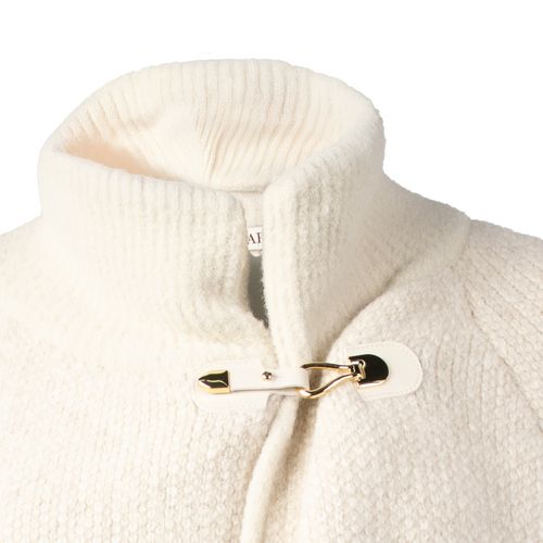 Capa Feminina Biamar Tricot Caramelo/Bege Médio