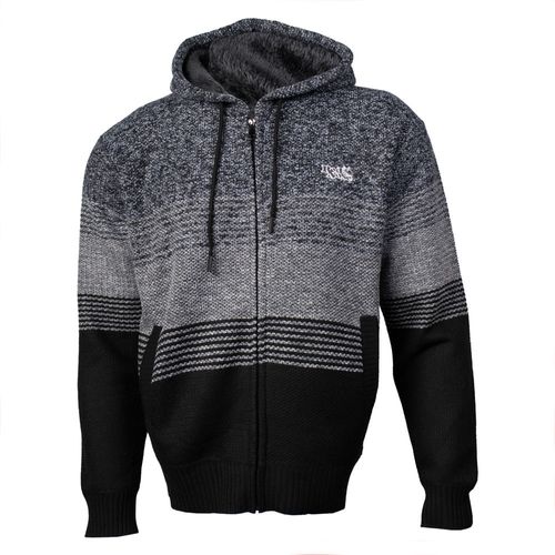 Casaco Masculino Red Nose Capuz Ribana Preto/Branco