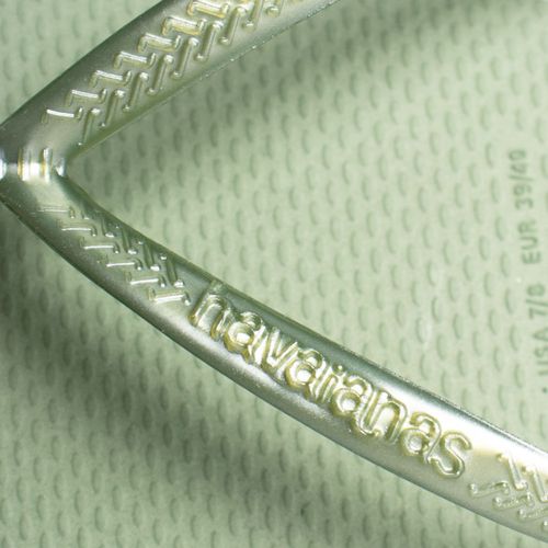 Chinelo Feminino Havaianas Slim Square Verde