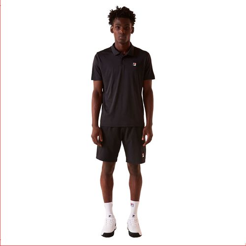 Camisa Masculina Fila Polo Player Box II Malha Preto