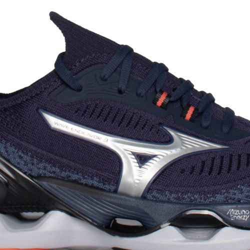 Tênis Masculino Mizuno Wave Endeavor 3 Amortecimento Marinho