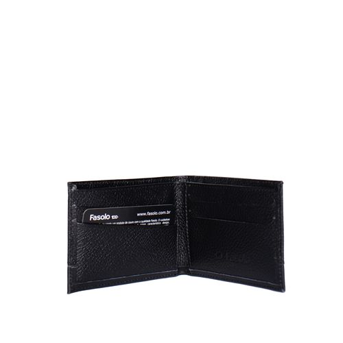 Carteira Masculina Fasolo Couro H087376751 Preto