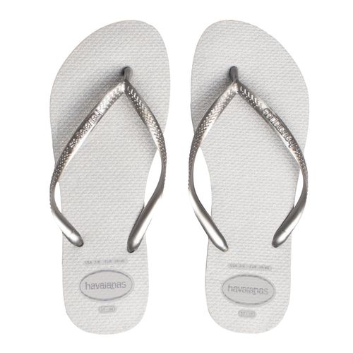 Chinelo Feminino Havaianas Slim Gloss Glitter Cinza