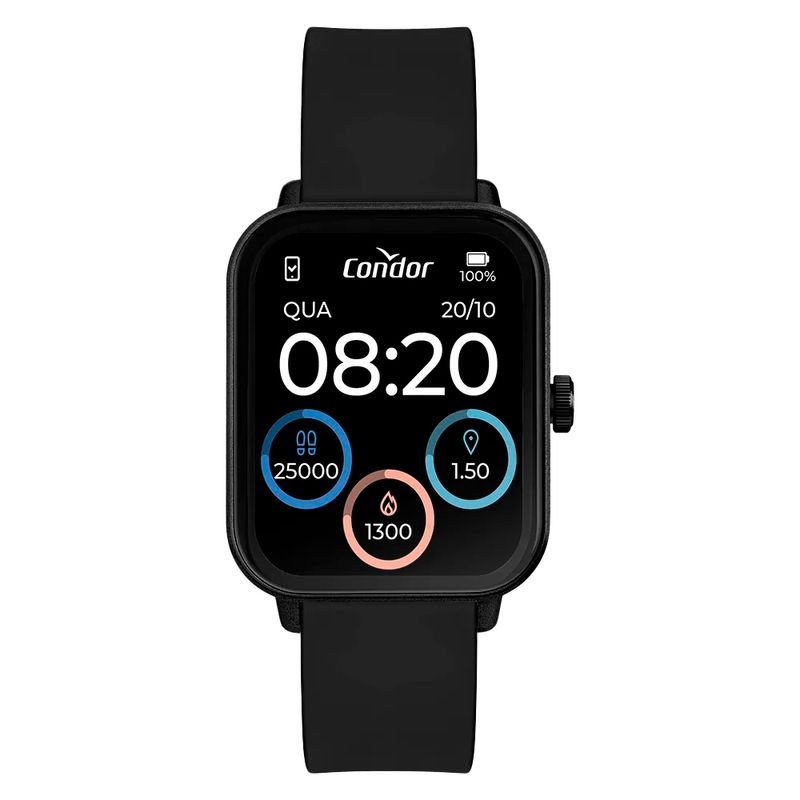 relogio-unissex-condor-cosmart1aa8p-smartwatch-tela-touch-preto-10.49158-a