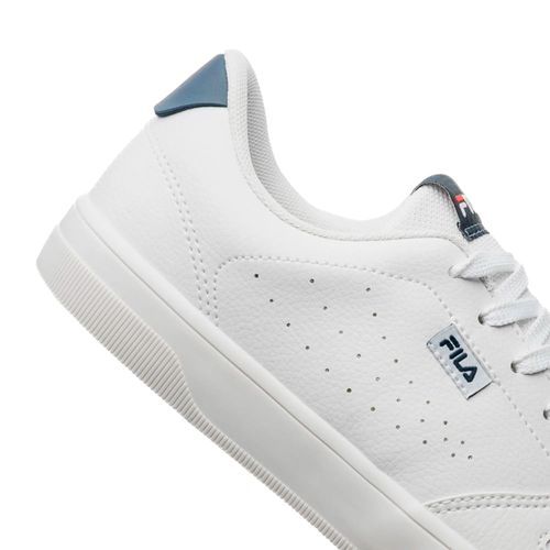 Tênis Masculino Fila Daily Laminado Branco/Marinho