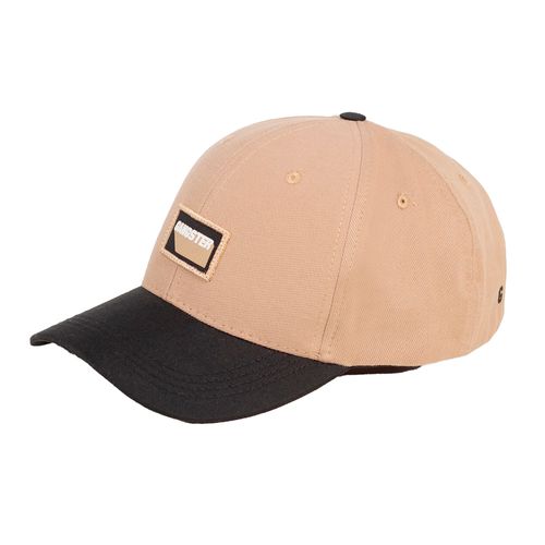 Boné Masculino Gangster Logo Caqui/Preto
