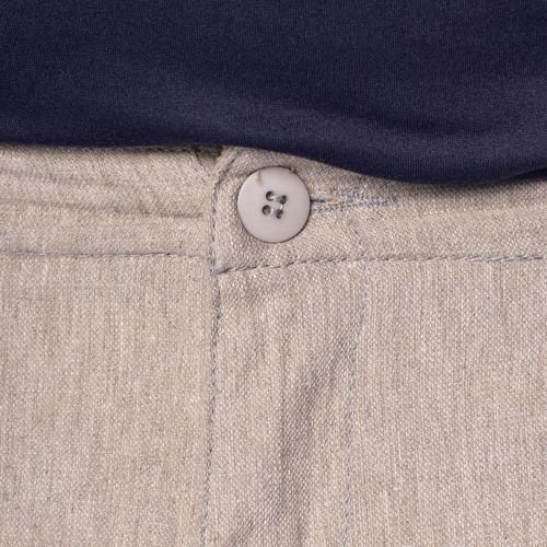 Bermuda Masculina Gangster Reta Alfaiataria Cinza