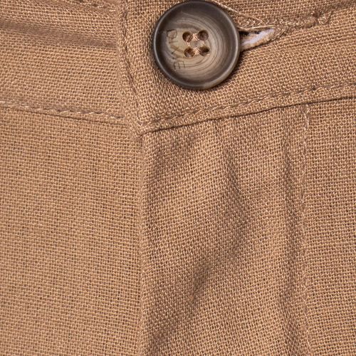 Bermuda Masculina Dixie Reta Alfaiataria Caramelo