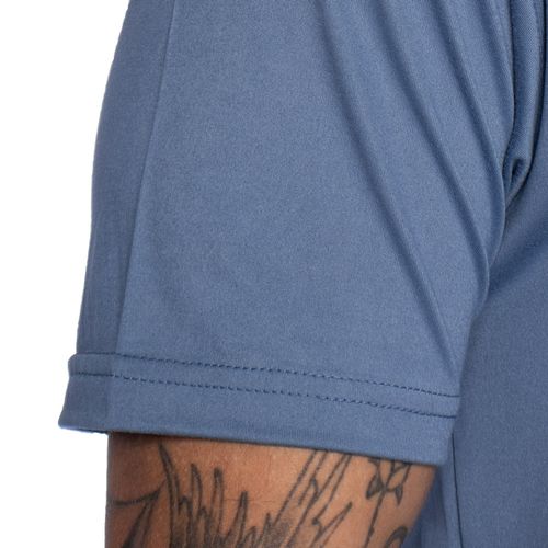 Camiseta Masculina Broken Rules Logo Azul