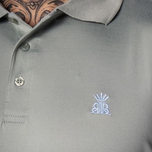 Camisa Polo Masculina Broken Rules Slim Preto