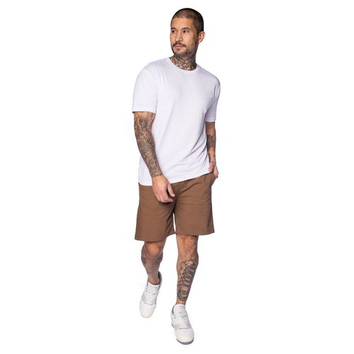 Camiseta Masculina Broken Rules Básica Branco