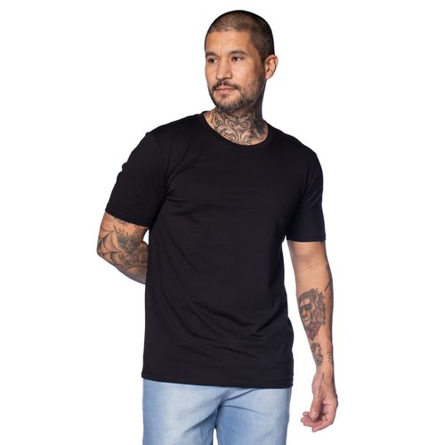 Camiseta Masculina Broken Rules Básica Preto