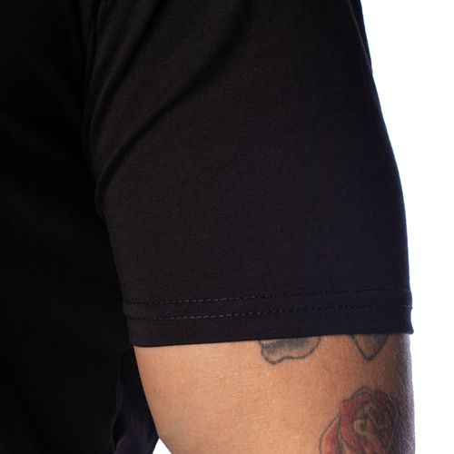 Camiseta Masculina Broken Rules Básica Preto