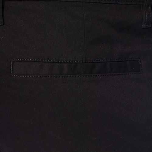 Bermuda Masculina Sea Surf Sarja Reta Preto