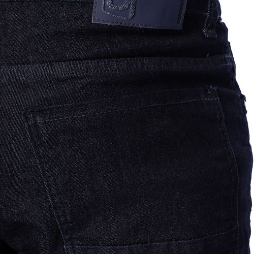 Calça Jeans Masculina Gangster Modelagem Slim Azul Escuro