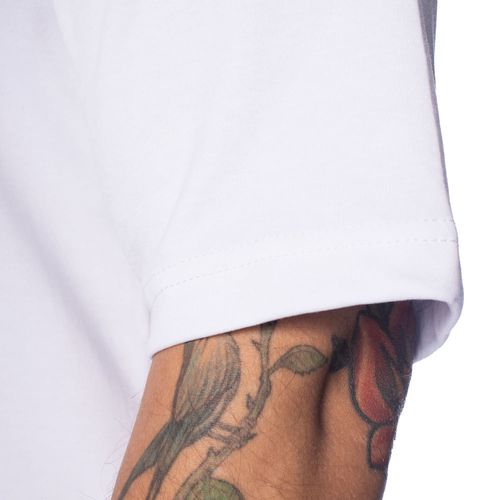 Camiseta Masculina Sea Surf Lisa Tecido Leve Branco