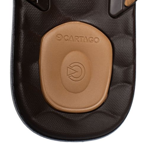 Chinelo Masculino Cartago Egeu Tiras Conforto Marrom