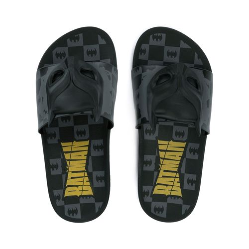 Chinelo Slide Infantil Grendene Batman Adventure Preto