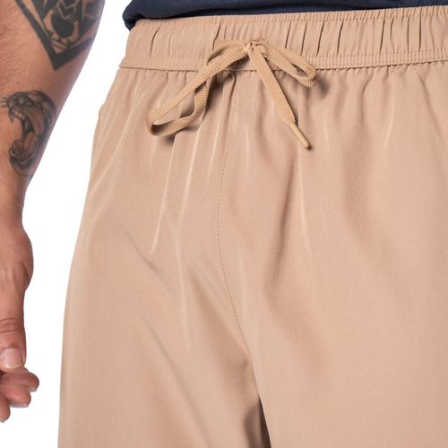Bermuda Masculina Broken Rules Tactel Caqui