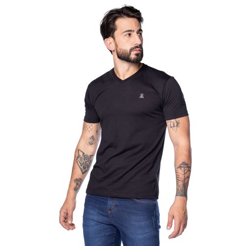 Camiseta Masculina Broken Rules Logo Preto