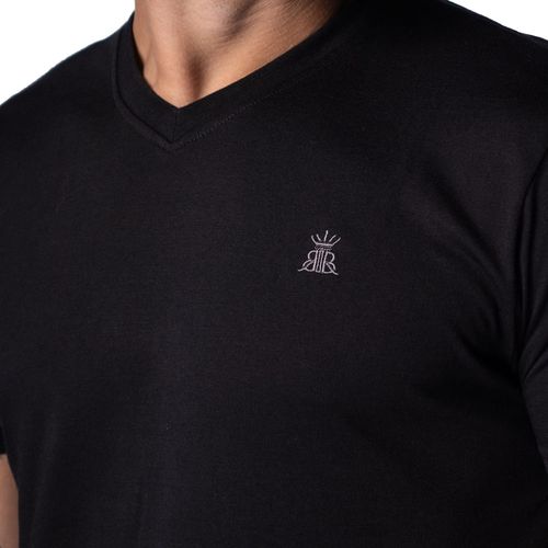 Camiseta Masculina Broken Rules Logo Preto