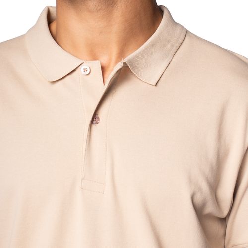 Camisa Polo Masculina Balboa Lisa Caqui
