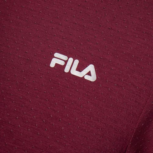 Camiseta Feminina Fila Future Sports Flow Vinho