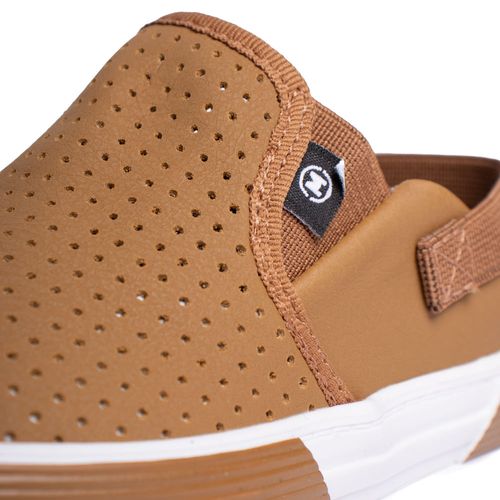 Mule Infantil Molekinho Napa Floather Caramelo