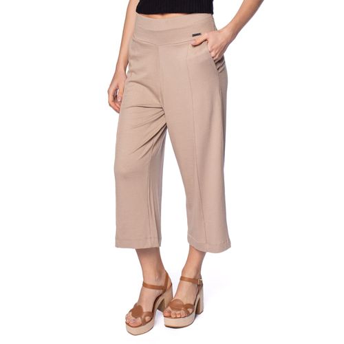 Calça Pantacourt Feminina Bruna e Bia Vicenza Bege