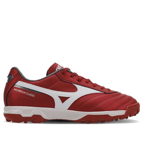 Chuteira Society Masculina Mizuno Morelia Classic Vermelho