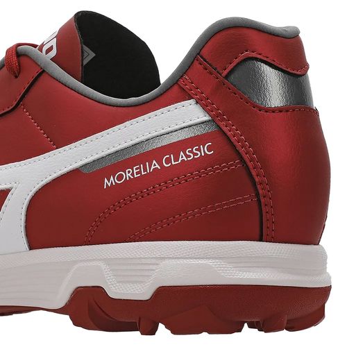 Chuteira Society Masculina Mizuno Morelia Classic Vermelho