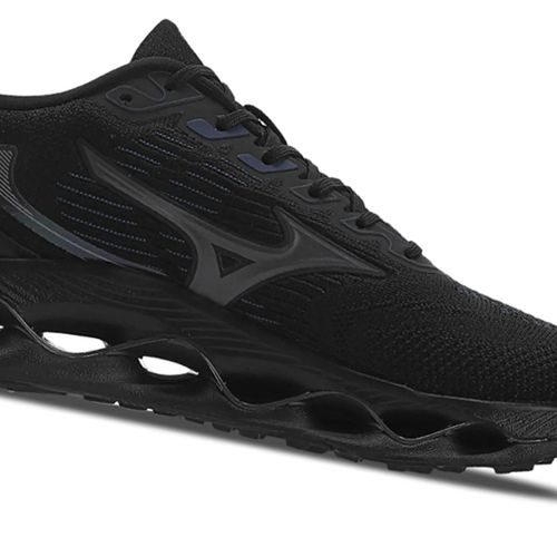 Tênis Masculino Mizuno Wave Legend 4 Preto/Azul