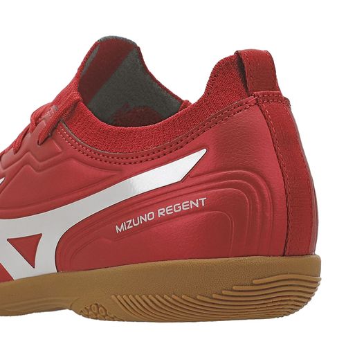 Chuteira Masculina Mizuno Futsal Regent IN Vermelho/Branco