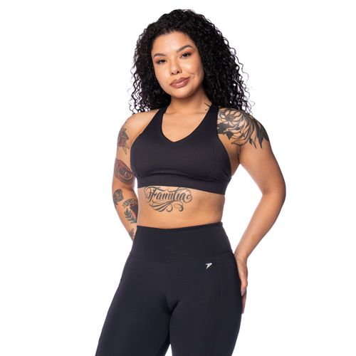 Top Feminino Fila Pocket Life Slim Flow UV50+ Preto