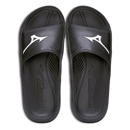 Chinelo Slide Unissex Mizuno Enerzy EVA Preto/Branco