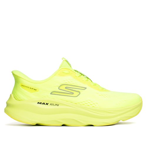 Tênis Feminino Skechers Max Run Slip-ins Verde Neon