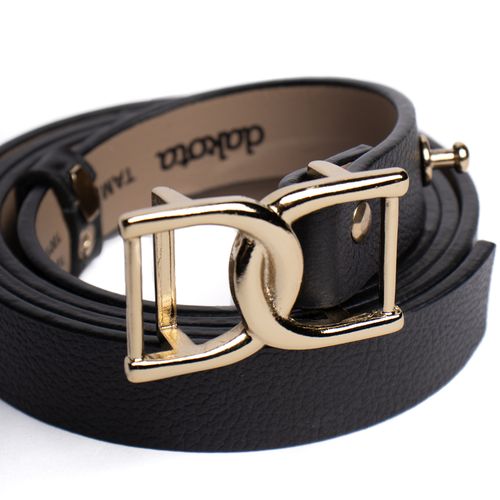 Cinto Feminino Dakota Couro Fivela Preto