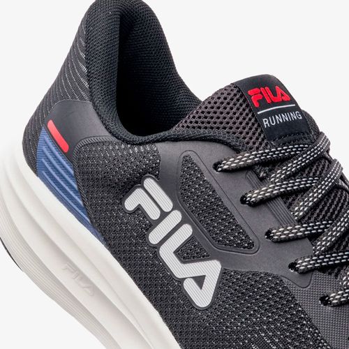 Tênis Masculino Fila Fastness Mesh  Preto/Cinza