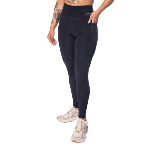 Legging Feminina Estilo do Corpo New Premium Bolsos Preto