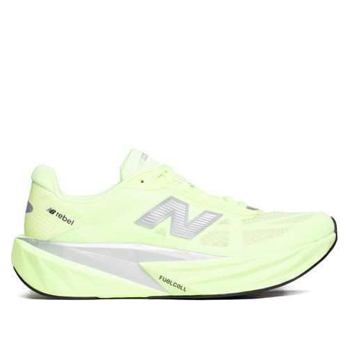 Tênis Masculino New Balance  FuelCell Rebel V5 Verde/cinza